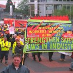 Workers Memorial Day March at Wembley