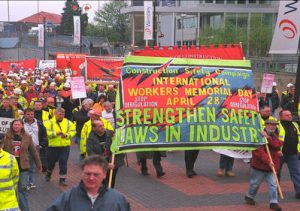 Workers Memorial Day March at Wembley