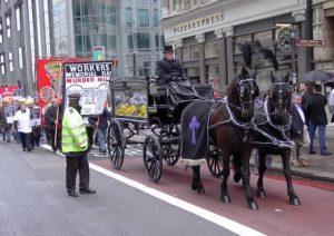 Construction Workers March