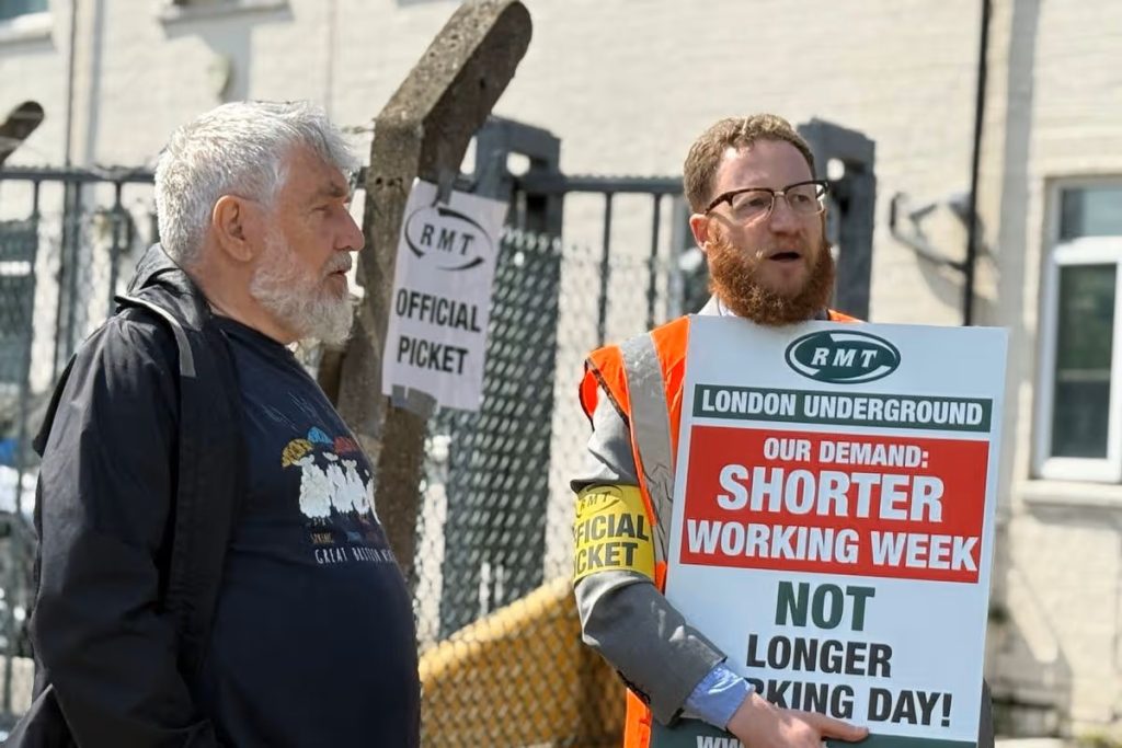 London Underground Train Drivers Are Striking Over Working Conditions Changes